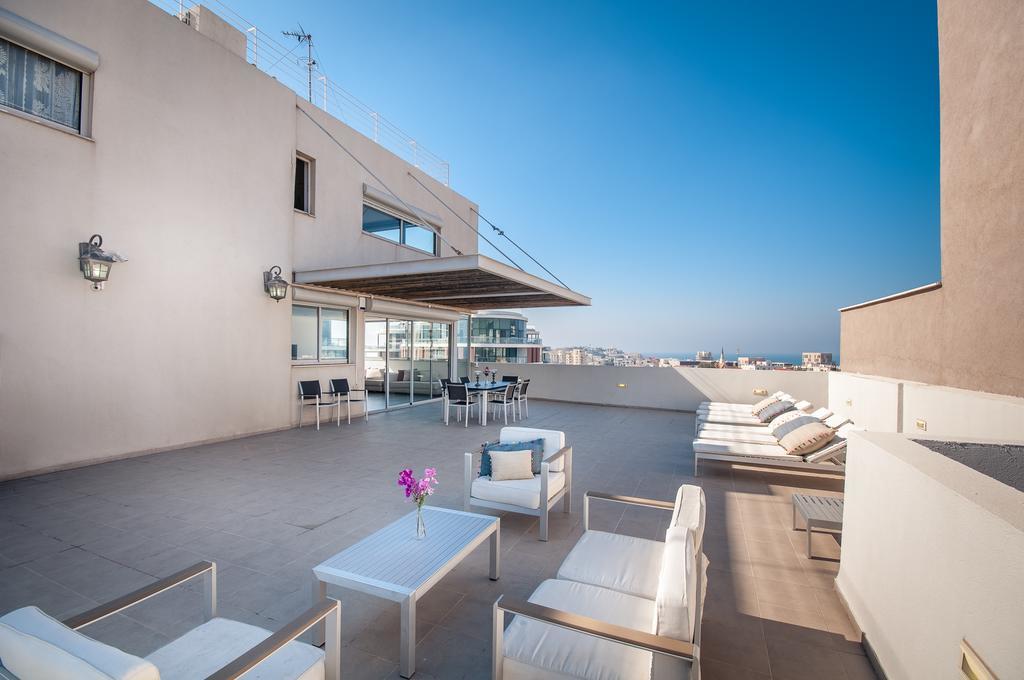 Ferienwohnung Abarbanel St Incredible Penthouse Tel Aviv-Jaffa Exterior foto