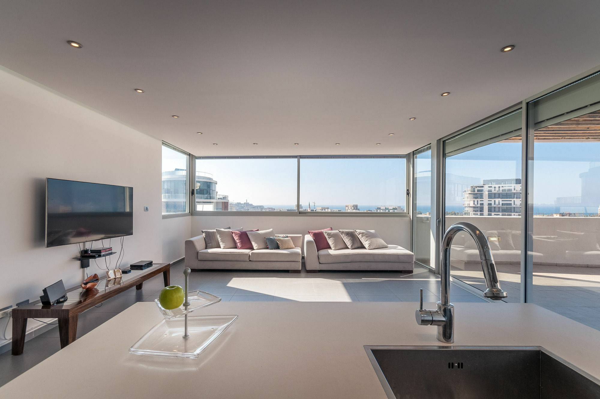 Ferienwohnung Abarbanel St Incredible Penthouse Tel Aviv-Jaffa Exterior foto