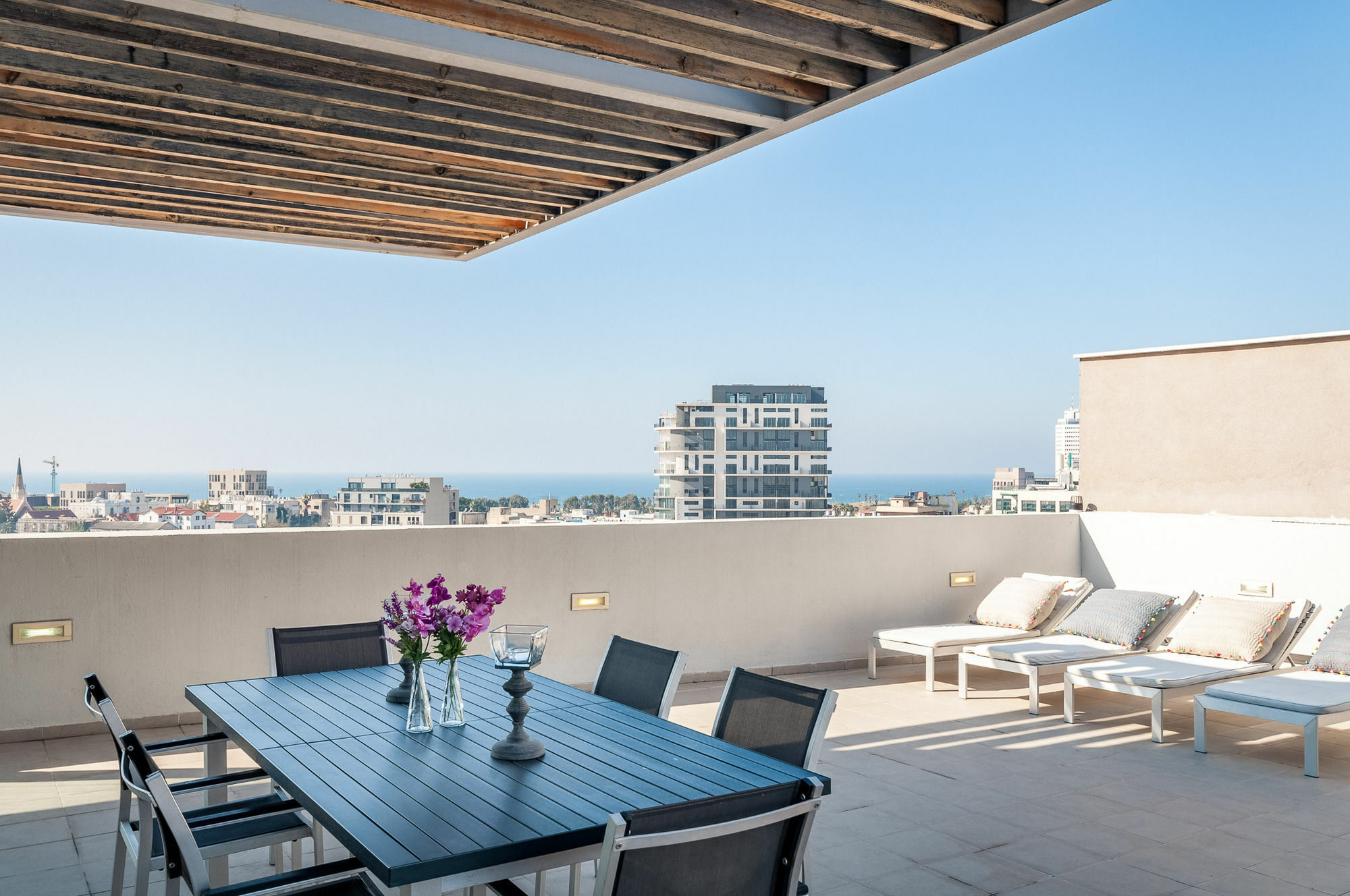 Ferienwohnung Abarbanel St Incredible Penthouse Tel Aviv-Jaffa Exterior foto